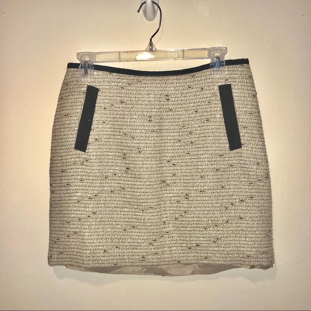 Black and Beige Skirt